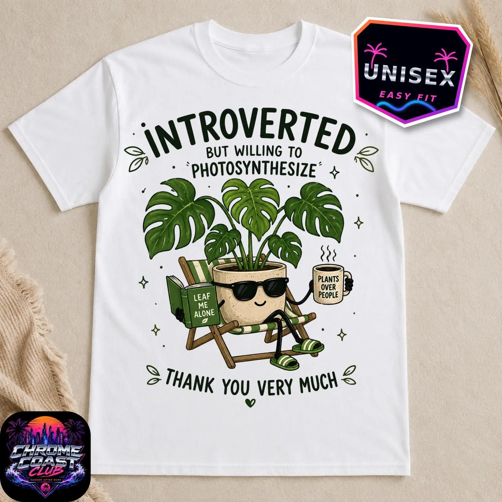 Plant Parent Free - Introvert, maar bereid om fotosynthese te