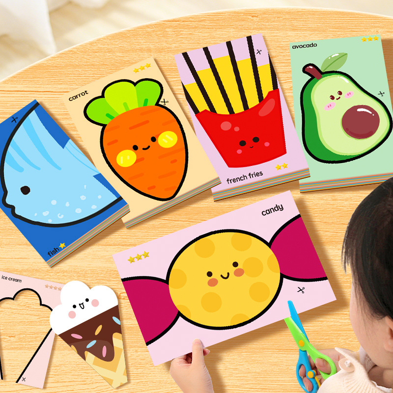Plant Parent Food - Handgeschept papier Stekken Interessant origami-pak Dieren-/planten-/voedselpatronen