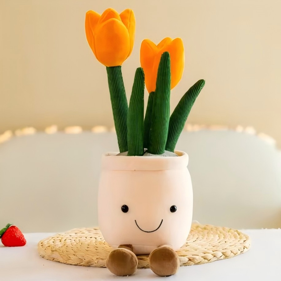 Cactus Mix Pot - @@Levensechte Tulp Vetplanten Pluche Knuffels Diverse