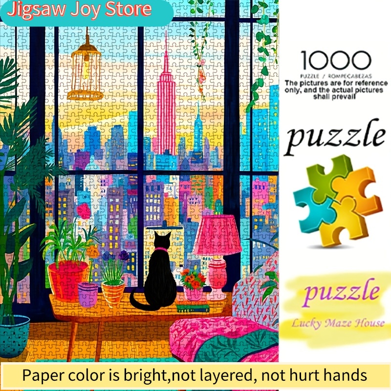 DIY-papierpuzzel, nachtzicht o - Plant Parent Free recensie en prijs